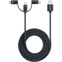 Laserliner 020.120A PersonalCable 3-in-1 (1,5) USB oplaadkabel