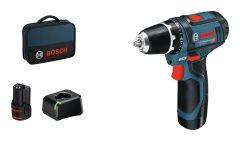 Bosch Blauw GSR 12V-15 Accuschroefboormachine 12V 2.0Ah li-ion 060186810F