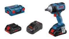 Bosch Blauw GDS 18V-300 Professional Slagmoeraanzetter 18V 4.0Ah ProCore in L-Boxx  06019D8202