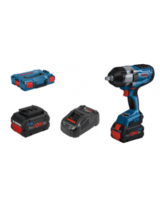 Bosch Blauw GDS 18V-1000 professional Slagmoersleutel 1/2" 1000Nm 18V 5,5Ah ProCore in L-Boxx 06019J8303