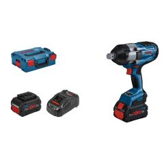 Bosch Blauw GDS 18V-1050 H Professional Slagmoeraanzetter 3/4" 18V 8.0Ah ProCore in L-Boxx  06019J8502