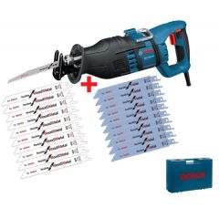 Bosch Blauw Professionele reciprozaag GSA 1300 PCE 0615990EC6 + 20 Zaagbladen