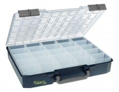 Raaco 136327 Carry-Lite 80 5x10-25 Sortimentskoffer mit 25 Schalen