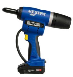 Gesipa 211679666 POWERBIRD PRO GOLD CAS Akku-Blindnietzange im Kunststoffkoffer