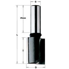 CMT 12 mm Einstechfräser langer Schaft 10 mm