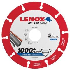 Lenox 2030866 Diamant Metaalzaagblad 125 mm Asgat 22,23 mm