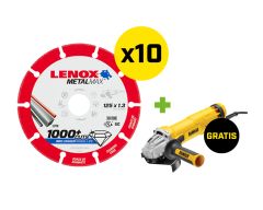 Lenox 2030866PROMO 10 x Diamantscheibe für Metall 125 mm Bohrung 22,23 mm frei Dewalt DWE4207-QS Winkelschleifer