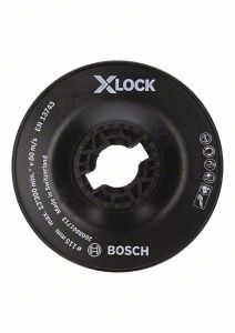 Bosch X-LOCK Steunschijf 115 mm medium 2608601712