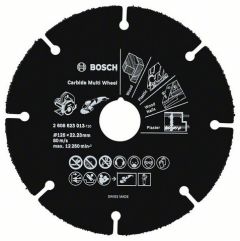 Bosch 2608623013 Carbide Doorslijpschijf hardmetaal Multi Wheel 125 mm