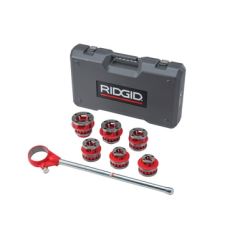 Ridgid 65255 Modell 12-R BSPT Gewindeschneidsatz mit Ratsche 1/2"-2"