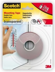 3M 40041950A Transparentes Montageband (Montageband) 19 mm x 5 mtr.