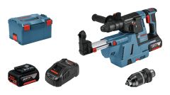 Bosch Blauw GBH 18V-26 F Combihamer met geintegreerde stofafzuiging 18V 5.5Ah ProCore in L-Boxx 061191000G