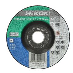 HiKOKI Zubehör 4100235 Schleifscheibe für Metall 230x6 mm konkav