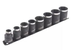 Milwaukee 3/8" SHOCKWAVE IMPACT DUTY Schlagnuss-Set 8-teilig 4932478288