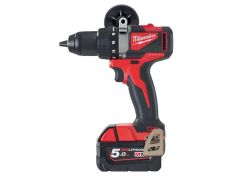 Milwaukee M18 BLDD2-502X Koolborstelloze Accu Compactboormachine 18 V 5.0Ah 4933464515