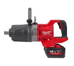 Milwaukee 4933472072 M18 ONEFHIWF1DS-121C One-Key 1" Fuel Accu Slagmoersleutel D-greep 18V 12Ah Li-Ion