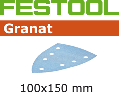 Festool 497144 Schuurbladen Granat STF DELTA/7 P400 GR/100