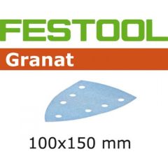 Festool 499630 Granat Schuurbladen STF DELTA/7 P100 GR/100