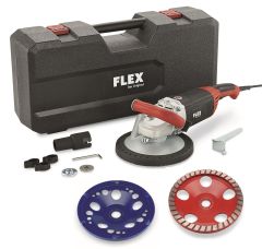 Flex-tools 513482 LD 24-6 180, Kit Turbo-Jet-Betonschleifer 180mm Diamantschleifer