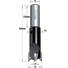 CMT Kegelsenker 12mm, Schaft 10mm, D3: 4mm