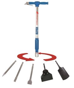 Scheppach 5909601900 Pneumatische 5-in-1 Tool AERO 2 SPADE