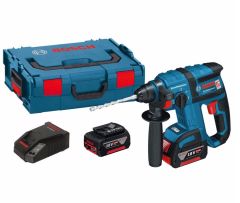 Bosch Blauw 061190400F GBH18V-EC Combihamer 18 Volt 5,0 AH in L-Boxx