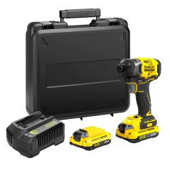 Stanley SFMCF820D2K FATMAX® V20 Drei-Gang-Schlagschrauber Bürstenlos 18V 2.0Ah Li-Ion