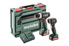 Metabo PowerMaxx BS 12 Akku-Bohrschrauber 12V 2.0Ah Li-ion + ULA 12 LED Lampe 601036900