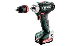 Metabo 601037500 PowerMaxx BS 12 Q Accu Boorschroefmachine 12 Volt 2.0 AHLi-Ion