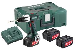 Metabo 602103960 SB 18 LT Akku-Schlagbohrmaschine 18 Volt 4.0 Ah Li-Ion