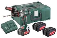 Metabo 602192960 SB18LTX Impuls-Akku-Bohrhammer 18 Volt 4,0 Ah Li-Ion