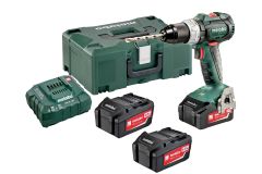 Metabo 602316960 SB 18 LT BL SET Akku-Bohrhammer 18V 3 x 4,0Ah in Metaloc