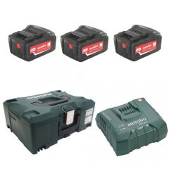 Metabo Zubehör 685068000 Akku-Pack 3 x 18V 5.2Ah Li-Ion Ladegerät Ultra in Metaloc