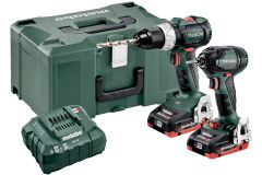 Metabo Combo Set 2.1.11 18V 4,0Ah LiHD - BS18LT BL accuboor + SSD18 LTX 200 BL Slagschroevendraaier 685123000