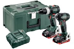 Metabo 685124000 Combo Set 2.1.12 18V 4,0Ah LiHD - SB18LT BL accuklopboor + SSD18 LTX 200 BL Slagschroevendraaier