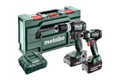 Metabo Combo Set 2.8.7 18V 5.2/2.0Ah Li-Ion - SB18 L BL Akku-Bohrmaschine + SSD18 LT 200 BL Schlagschrauber 685199000