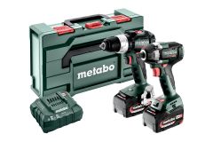 Metabo Combo Set 2.9.3 18V 5.2Ah Li-Ion - BS18 LT BL Akku-Bohrmaschine + SSW18 LT 300 BL Schlagschrauber 685203000