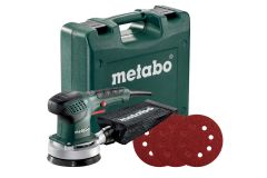 Metabo 690921000 SXE 3125 310 Watt elektronisch regelbare excenterschuurmachine in koffer +  25 vel schuurpapier