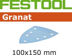 Festool 497138 Schuurbladen Granat STF DELTA/7 P120 GR/100