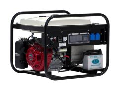 Europower EP6000E-25 Stromaggregat 6 KVA mit Honda Benzinmotor 2x 230Volt (16A) Elektrostart 950000609