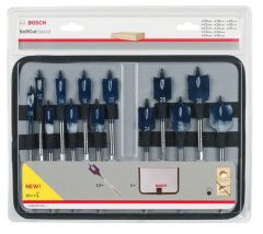 Bosch 2608587010 Speedboren set Self Cut Speed 13-delig 10/12/13/14/16/18/20/22/24/25/28/30/32 x 152 mm