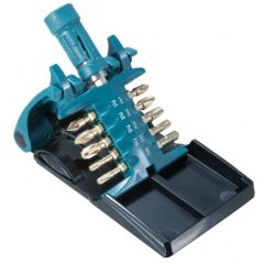 Makita Zubehör B-30754 XTT Schlagschraubendreher-Satz 25 mm mit Schlag-Goldschraubendreher-Bits 11-teilig