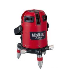 Levelfix 554030 CL618R Gemotoriseerde Multilijnlaser Rood