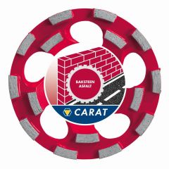 Carat CUBD1253A0 SLIJPKOP DUSTEC 125x22.2MM TYPE BAKSTEEN PREMIUM