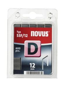 Novus 042-0377 D 53F/12 nieten 12 mm 600 Stuks