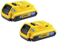 DeWalt Zubehör DCB283B-XJ DCB 283B-XJ 18V 2.0 Ah li-ion BLUETOOTH Akku Duopack