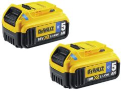 DeWalt Zubehör DCB284B-XJ DCB 284B-XJ 18V 5.0 Ah li-ion BLUETOOTH Akku Duopack