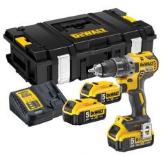 DeWalt DCD791P3K-QW DCD791P3K Accuboor Koolborstelloos 18 Volt 3 x 5,0 AH Li-ion in DS150 koffer