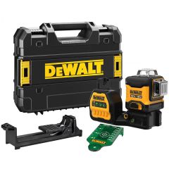 'DeWalt DCE089NG18-XJ Zelfnivellerende Kruislijnlaser 3x360° Groene Straal 12/18 Volt excl. accu