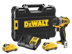 DeWalt DCF601D2-QW DCF601D2 12 Volt 2.0Ah Li-Ion compacte accuslagschroefmachine